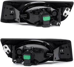 img 2 attached to 🔦 Набор прозрачных противотуманных фар для Accord 2DR 2006 2007 - RP Remarkable Power, в стиле OE FL7051.
