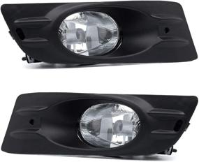 img 3 attached to 🔦 Набор прозрачных противотуманных фар для Accord 2DR 2006 2007 - RP Remarkable Power, в стиле OE FL7051.