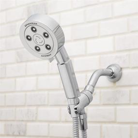img 2 attached to 💦 High Pressure Handheld Shower Head with Hose: Speakman VS-3010 Neo Anystream, Polished Chrome, 2.5 GPM