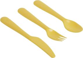 img 3 attached to 18-Piece BPA Free Multicolored Flatware Set - 901 929 62