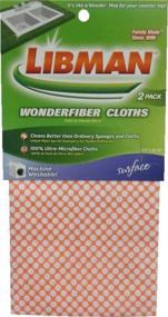 img 1 attached to 🧽 Libman Wonderfiber 02004 Cleaning Cloths