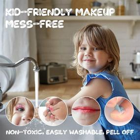 img 3 attached to Washable Princess Starter Cosmetic Set: Perfect for Little Makeup Enthusiasts!