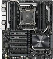 🖥️ материнская плата asus ws x299 sage lga2066 ddr4 m.2 u.2 x299 ceb с поддержкой quad-gpu для процессоров intel core x-series, поддержкой двух разъемов m.2 и u.2, ddr4 4200мгц логотип