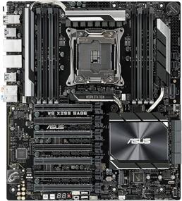 img 4 attached to 🖥️ Материнская плата ASUS WS X299 SAGE LGA2066 DDR4 M.2 U.2 X299 CEB с поддержкой Quad-GPU для процессоров Intel Core X-Series, поддержкой двух разъемов M.2 и U.2, DDR4 4200МГц