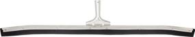 img 1 attached to 🧼 High-Quality Carlisle 36336C00 Curved End Rubber Squeegee: Durable Metal Frame, 30" Diameter, Black