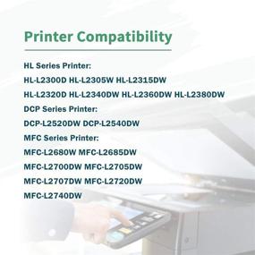 img 3 attached to ZIPRINT Compatible DR630 DR-630 Drum Unit 🖨️ Replacement for Brother Printers – 2 Units, Black