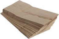 👜 pack of 40 ajm brown paper lunch bags logo