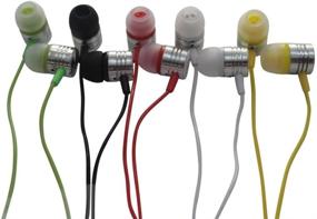 img 3 attached to 🎧 JustJamz 2.0 Colorful Jelly Matte In-Ear Earbud Headphones - 30 Pack, 3.5mm Stereo, Multi-Color Bulk Earbuds for School Classroom Library