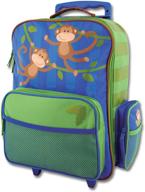 🎒 optimize kids' backpacks: stephen joseph classic rolling luggage backpacks logo