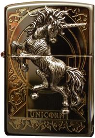 img 2 attached to Zippo Unicorn Black Lighter Version