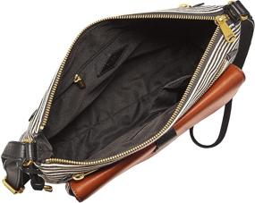 img 1 attached to 👜 Fossil Jacquard Women's Crossbody Handbag - Trendy Handbags & Wallets for Women