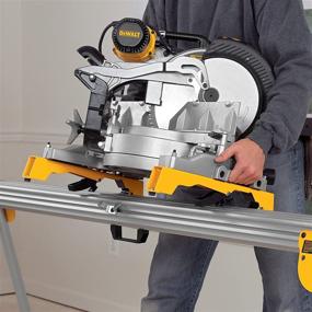 img 1 attached to 🔧 Enhance Precision and Convenience with DEWALT DW7231 Miter Saw Mounting Brackets - Large Size