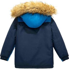 img 3 attached to Wantdo Boys Hooded Winter Coat Outdoor Recreation in Outdoor Clothing