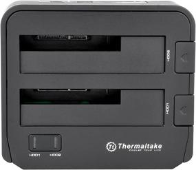 img 2 attached to 💾 Thermaltake BlacX Duet 2.5"/3.5" SATA USB 3.0 External HDD Docking Station ST0014U-C: High-Speed Storage Enclosure