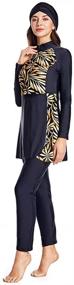 img 3 attached to ShuoBeiter Islamic Swimsuit: Stylish Burkinis for Women's Clothing - Shop Now!