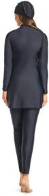 img 1 attached to ShuoBeiter Islamic Swimsuit: Stylish Burkinis for Women's Clothing - Shop Now!