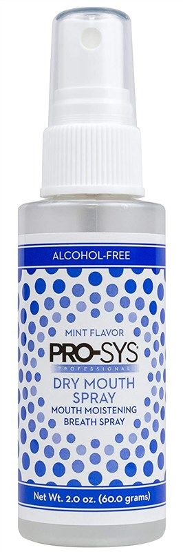 pro sys mouth spray alcohol free sugar free 로고