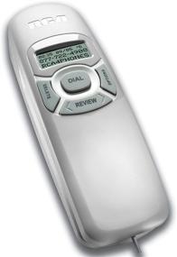 img 1 attached to 📞 RCA 1104-1WTGA 1-Handset Landline Telephone, White: Simplify your Communication with Style