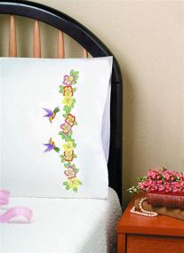 img 2 attached to Tobin T232091 Pillowcase Embroidery Hummingbird
