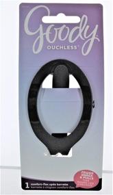 img 4 attached to Goody Ouchless Updo Hair Barrette 💆 (Pack of 3): Say Goodbye to Hair Pain!
