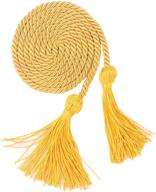 🎓 gold graduation honor cords - 68 inches long logo