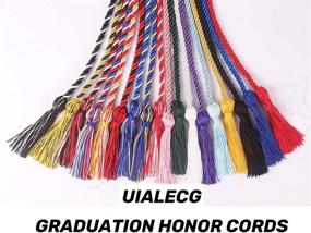 img 1 attached to 🎓 Gold Graduation Honor Cords - 68 inches Long