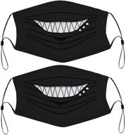 🧢 reusable bandana filters for boys' accessories: cartoon 6, 89x5, 12-inch logo