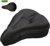 🚲 anboves gel bike seat cover - soft silicone bicycle saddle pad for women and men, most comfortable exercise bike seat cushion with water and dust cover - fits exercise, mountain, road, spin, indoor, and outdoor bikes logo