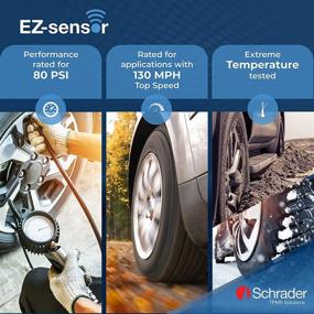 img 1 attached to 🚗 Schrader 33500 EZ-Sensor Одиночный артикул: Программируемый Snap-in TPMS с фиксированным углом вентиля (314,9 МГц, 315 МГц и 433 МГц)