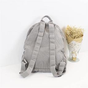 img 3 attached to 🎒 MiCoolker Lightweight Backpack: Stylish Rucksack for Women, with Handbags & Wallets