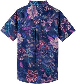 img 3 attached to 🌺 Spring Gege Sleeve Hawaiian Cartoon Boys' Clothing: Trendy Tops, Tees & Shirts