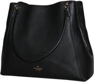 kate spade compartment shoulder leather logo