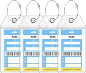 img 4 attached to 🛳️ NCL Cruise Luggage Tag Holders