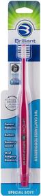 img 4 attached to 🍓 Special Soft Toothbrush for Cancer and Chemo Patients with Oral Health Issues - Raspberry, 1 Count