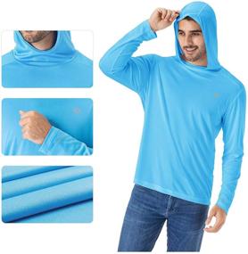 img 1 attached to NAVISKIN Protection Lightweight Outdoor T Shirt Men's Clothing for Active
