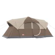 🏕️ brown coleman weathermaster outdoor tent - ideal for 10 persons логотип