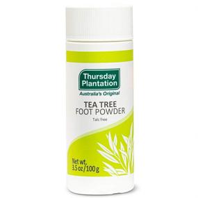 img 4 attached to Thursday Plantation Tea Tree Foot Powder: Say Goodbye to Foot Odor & Sweat with 3.5 Ounces of Pure Preventive Relief!