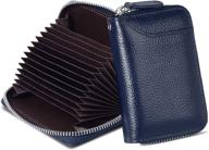 women's accordion wallets and handbags, crafted from genuine leather logo