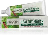jason natural products toothpaste for a healthy mouth - pack of 3, 4.2 oz logo