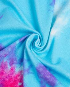 img 1 attached to DELiAs Girls' Dress – Ultra Soft Tie Dye Rainbow Fashion Sundress (Set of 2)