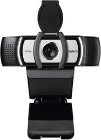 img 1 attached to 📸 Logitech C930e HD Webcam with H.264 Compression (960-000971) + Privacy Shutter + AOM Bundle Kit - 1080p