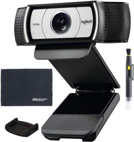 img 4 attached to 📸 Logitech C930e HD Webcam with H.264 Compression (960-000971) + Privacy Shutter + AOM Bundle Kit - 1080p