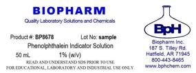 img 1 attached to Phenolphthalein Indicator Solution Dropper Containing
