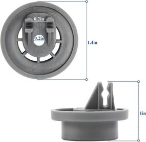 img 3 attached to APPLIANCEMATES DD66 00023A Запасной ролик для посудомоечной машины AP4342187