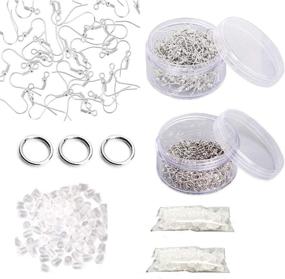 img 4 attached to Hypoallergenic Earring Supplies Jewelry Findings