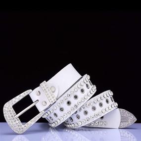 img 2 attached to OZZEG Rhinestone Fashion Western BlingBling Women's Accessories