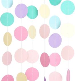 img 3 attached to Chloe Elizabeth Garland Streamer Backdrop Event & Party Supplies