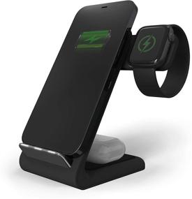 img 2 attached to 🔌 STM ChargeTree Swing 3-in-1 Charging Station: Phone, AirPods, Apple Watch - Black (stm-931-323Z-02)