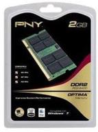 🔒 pny optima 2 гб ddr2 800 мгц sodimm модуль памяти для ноутбука/планшета - mn2048sd2-800 логотип