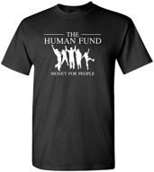 благотворительная футболка human fund george логотип